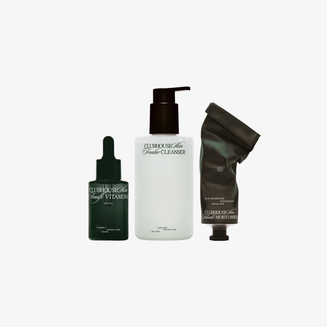 Clubhouse Skin Care Ritual Set