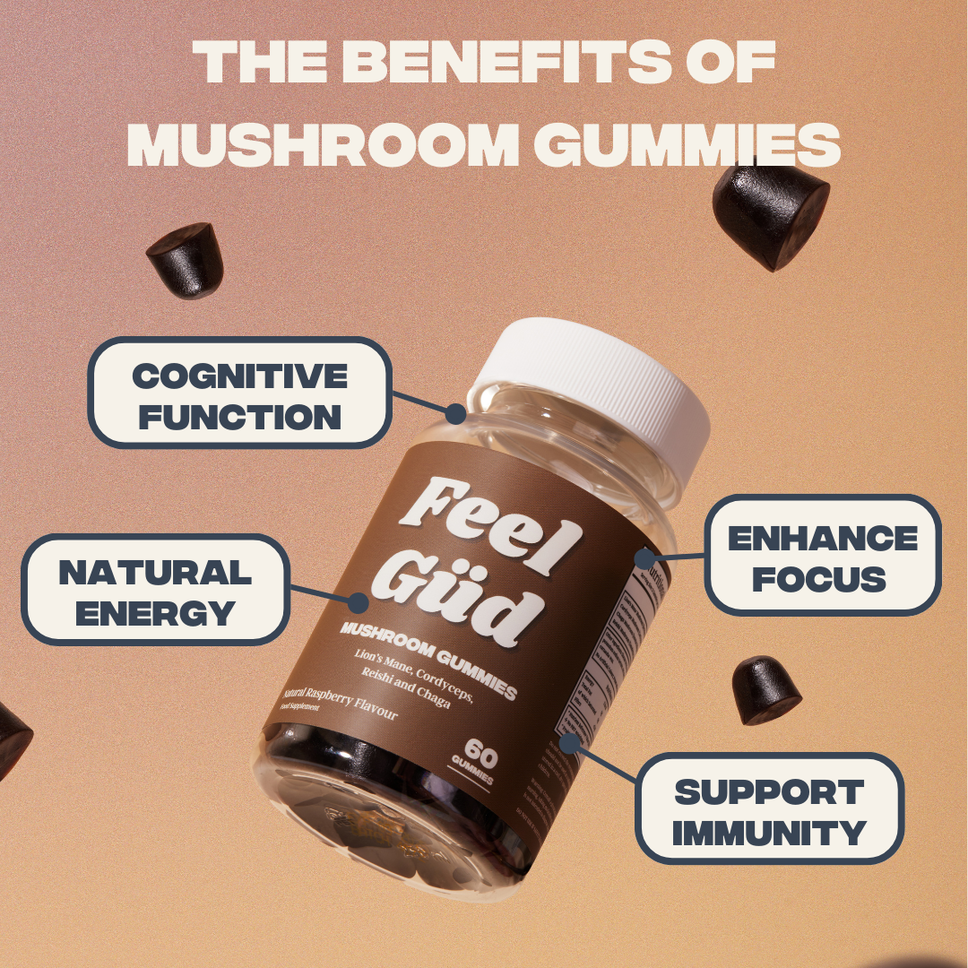 Apoptogenic Mushroom & Ashwagandha Gummies