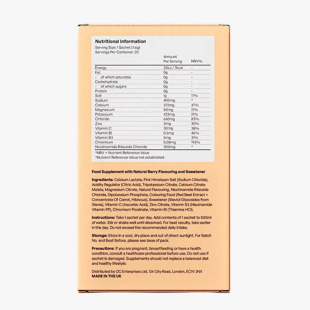 Odv Daily NAD⁺ Electrolyte Complex